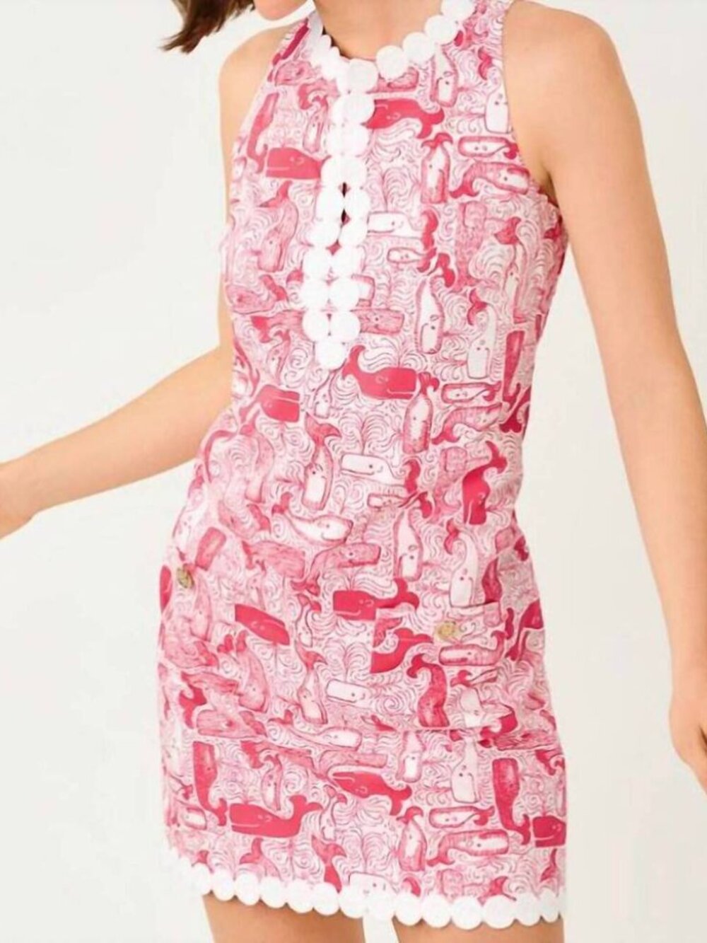 Lilly Pulitzer Romey Shift Romper NWT 12 SOLD OUT Thar She Blows